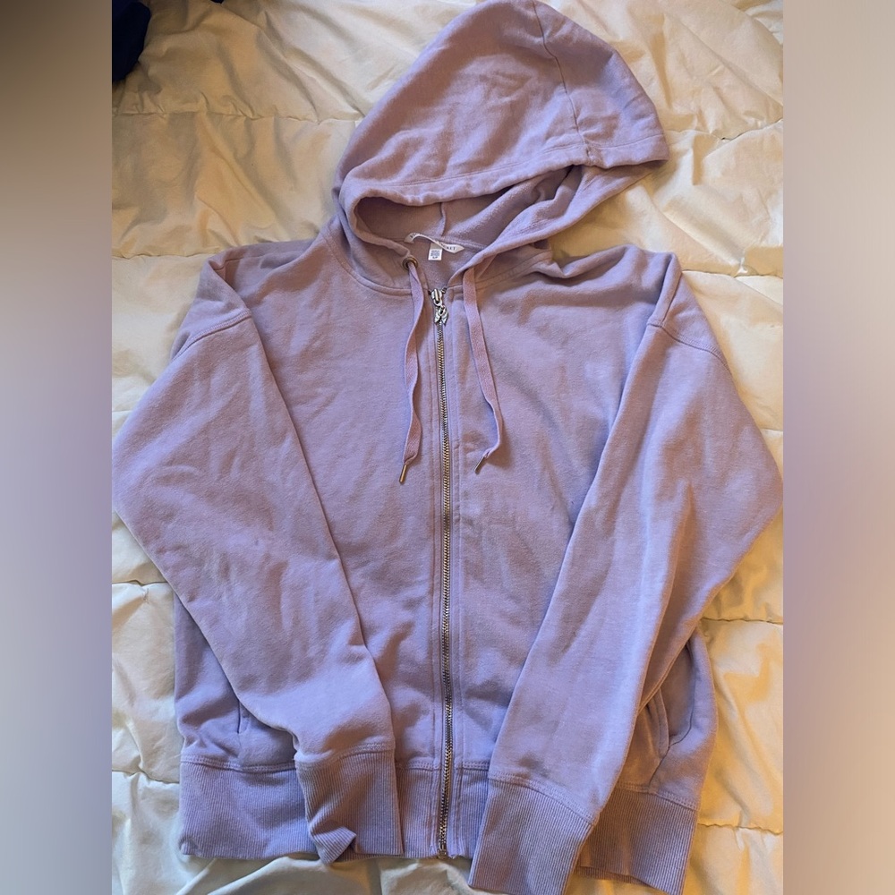 Victoria secret light purple zip up